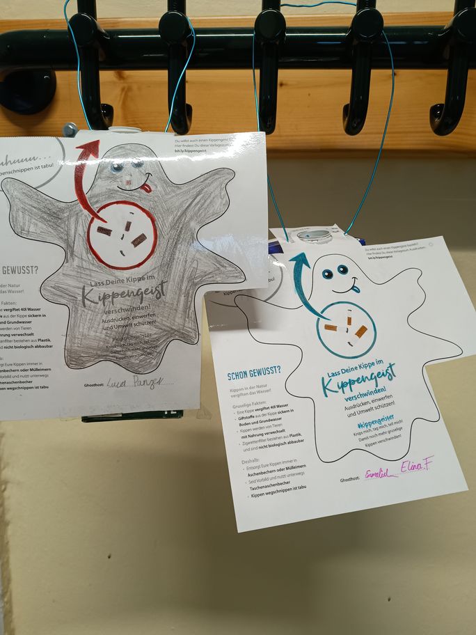 Kippengeister basteln