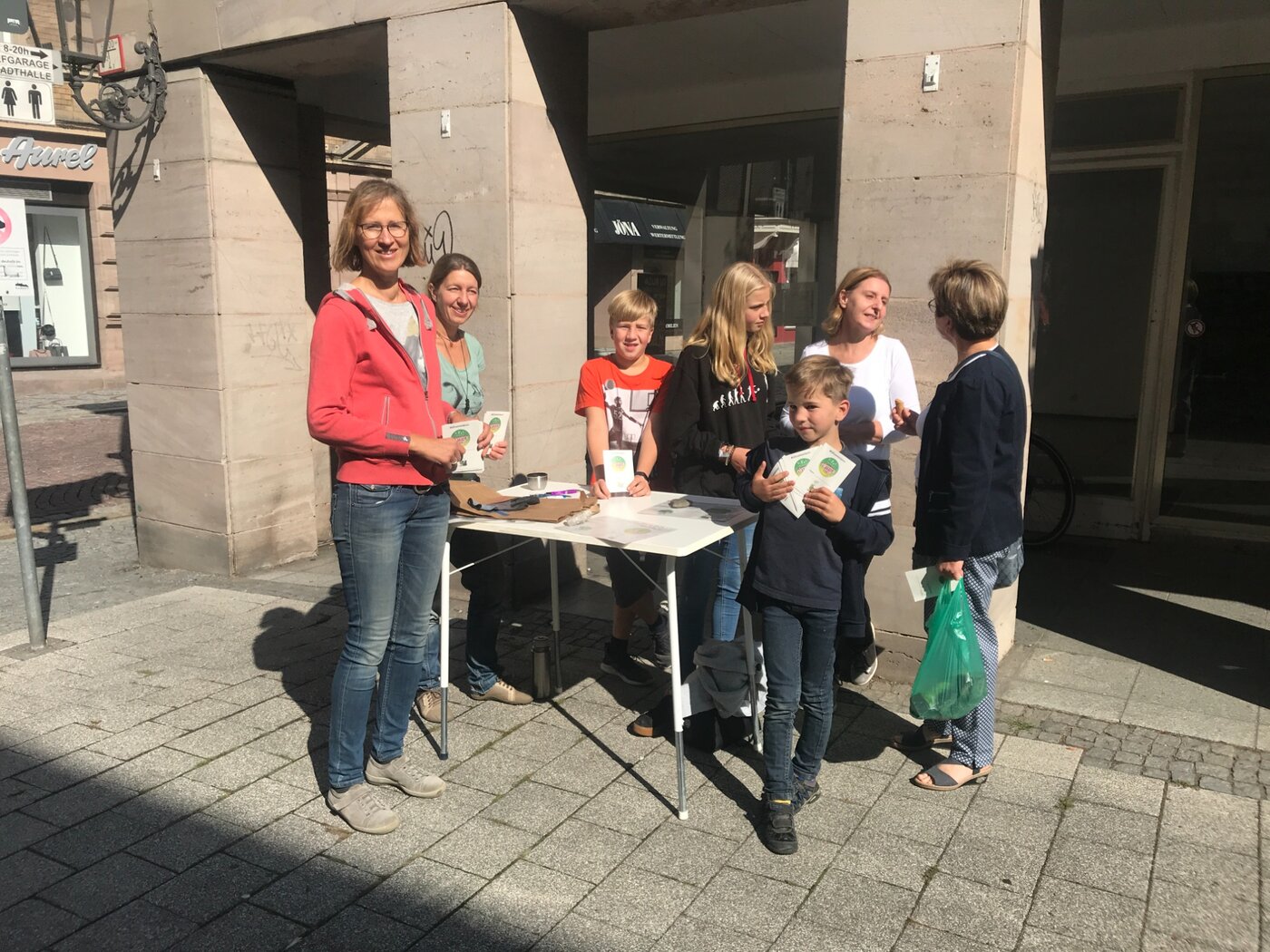 Infostand Müllsammelpass